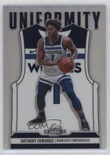2020-21 Panini Contenders Optic Uniformity Anthony Edwards #32 card