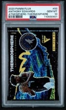 2020-21 Panini Flux Thermosphere Anthony Edwards #93 card