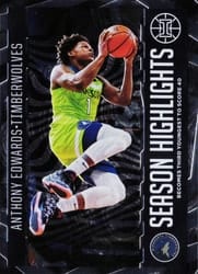 2020-21 Panini Illusions Season Highlights Anthony Edwards #14 card