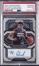 2020-21 Panini Prizm Rookie Penmanship Anthony Edwards #RP-AEW