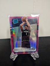2020 Panini Donruss Optic Anthony Edwards Hyper Pink #151 card