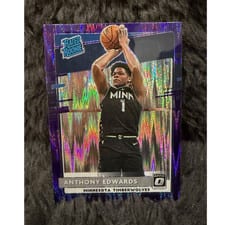 2020 Panini Donruss Optic Anthony Edwards #151 card