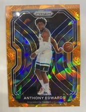 2020 Panini Prizm Anthony Edwards #258 card