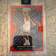 2020 Panini Prizm Anthony Edwards #258 card