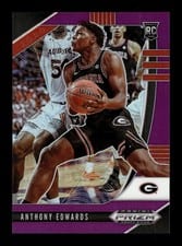 2020 Panini Prizm Draft Picks Anthony Edwards #1 card