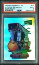 Anthony Edwards 2020 Panini Prizm Draft Picks Downtown #D-4