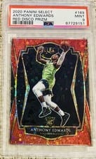 2020 Panini Select Anthony Edwards #169 card