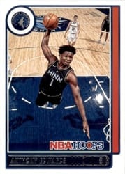 2021-22 Hoops Base Set Anthony Edwards #151 card