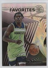 2021-22 Panini Illusions Franchise Favorites Anthony Edwards #6 card