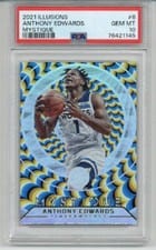 2021-22 Panini Illusions Mystique Anthony Edwards #6 card