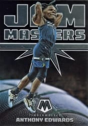 2021-22 Panini Mosaic Jam Masters Anthony Edwards #4 card