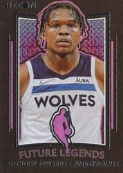 2021-22 Panini Recon Future Legends Anthony Edwards #12 card