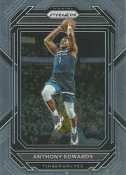 2022-23 Panini Prizm Base Set Anthony Edwards #56 card