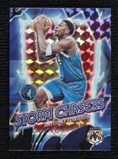2023-24 Panini Mosaic Storm Chasers Anthony Edwards #18 card