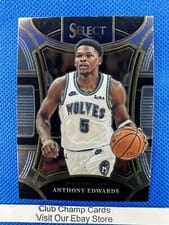 2023-24 Panini Select Base Set Anthony Edwards #364 card