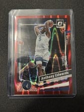 2023 Panini Donruss Optic Anthony Edwards #59 card