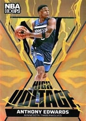 2024-25 Hoops High Voltage Anthony Edwards #4 card