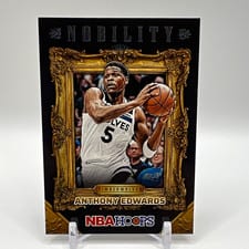 2024-25 Hoops Nobility Anthony Edwards #1 card