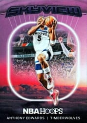 2024-25 Hoops Skyview Anthony Edwards #11 card