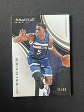 2024-25 Panini Immaculate Collection Base Set Anthony Edwards #25 card