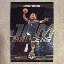 2024-25 Panini Mosaic Jam Masters Anthony Edwards #10 card
