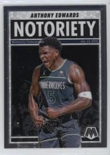 2024-25 Panini Mosaic Notoriety Anthony Edwards #1 card