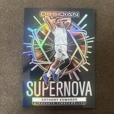 2024-25 Panini Obsidian Supernova Anthony Edwards #5 card