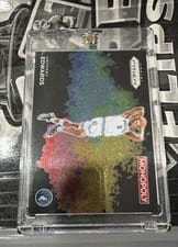 2024-25 Panini Prizm Monopoly Black Money Blast Anthony Edwards #BMB-9 card