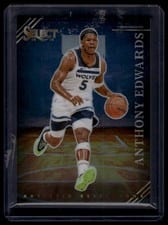 2024-25 Panini Select Artistic Selections Anthony Edwards #9 card