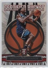 2024-25 Panini Totally Certified Certified Bucket Anthony Edwards #15 card