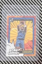 2024 Panini Donruss Bomb Squad Anthony Edwards #13 card