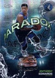 2025-26 Topps Chrome Paradox Anthony Edwards #PX-2 card