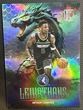 2025-26 Topps Signature Class Leviathans Anthony Edwards #LEV-6 card