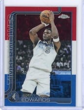 2025 Topps Chrome Anthony Edwards #151