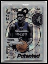 2025 Topps Chrome Patented Anthony Edwards #PD-15 card