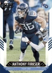 2021 Score Base Set Anthony Firkser #186 card