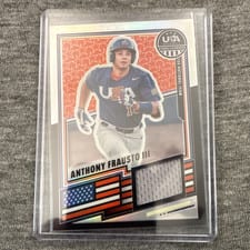 2025 Panini Stars & Stripes USA Materials Anthony Frausto III #USA-AF card