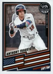 2026 Panini Stars & Stripes Prizm Base Set Anthony Frausto III #7 card