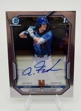 2026 Bowman Chrome Prospect Autograph Anthony Frobose #CPA-AFR card