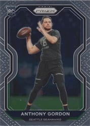 2020 Panini Prizm Base Set Anthony Gordon #391 card