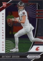 2020 Panini Prizm Draft Picks Base Set Anthony Gordon #149 card