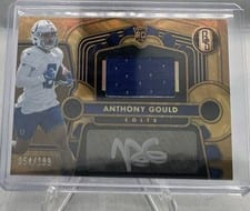 2024 Panini Gold Standard Rookie Jersey Autographs Anthony Gould #242 card