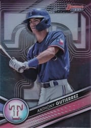 2022 Bowman's Best Top Prospects Anthony Gutierrez #TP-22 card