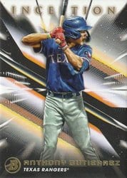 2023 Bowman Inception Base Set Anthony Gutierrez #91 card