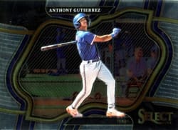 2023 Panini Select Base Set Anthony Gutierrez #300 card
