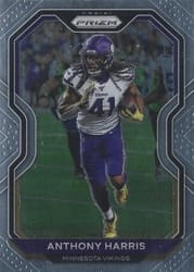 2020 Panini Prizm Base Set Anthony Harris #219 card