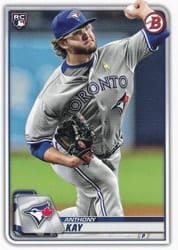 2020 Bowman Base Set Anthony Kay #17 card
