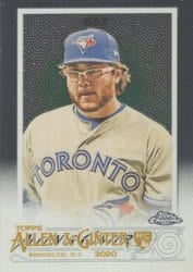 2020 Topps Allen & Ginter Chrome Base Set Anthony Kay #174 card