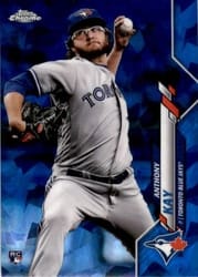 2020 Topps Chrome Sapphire Edition Base Set Anthony Kay #167 card