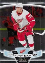 2019-20 O-Pee-Chee Platinum Base Set Anthony Mantha #28 card